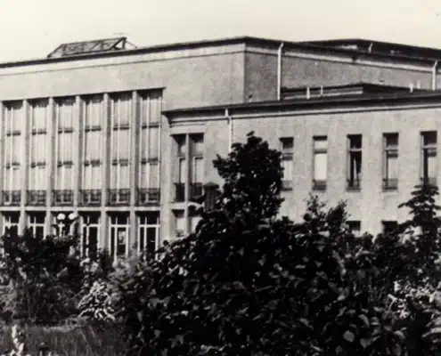 Historisches Bild Kulturpalast Böhlen